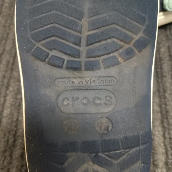 Crocs Classic Kids Clog Waterproof Sandals Blue - Picture 5 of 6
